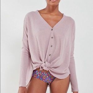 Urban Outfitters Thermal Button Up